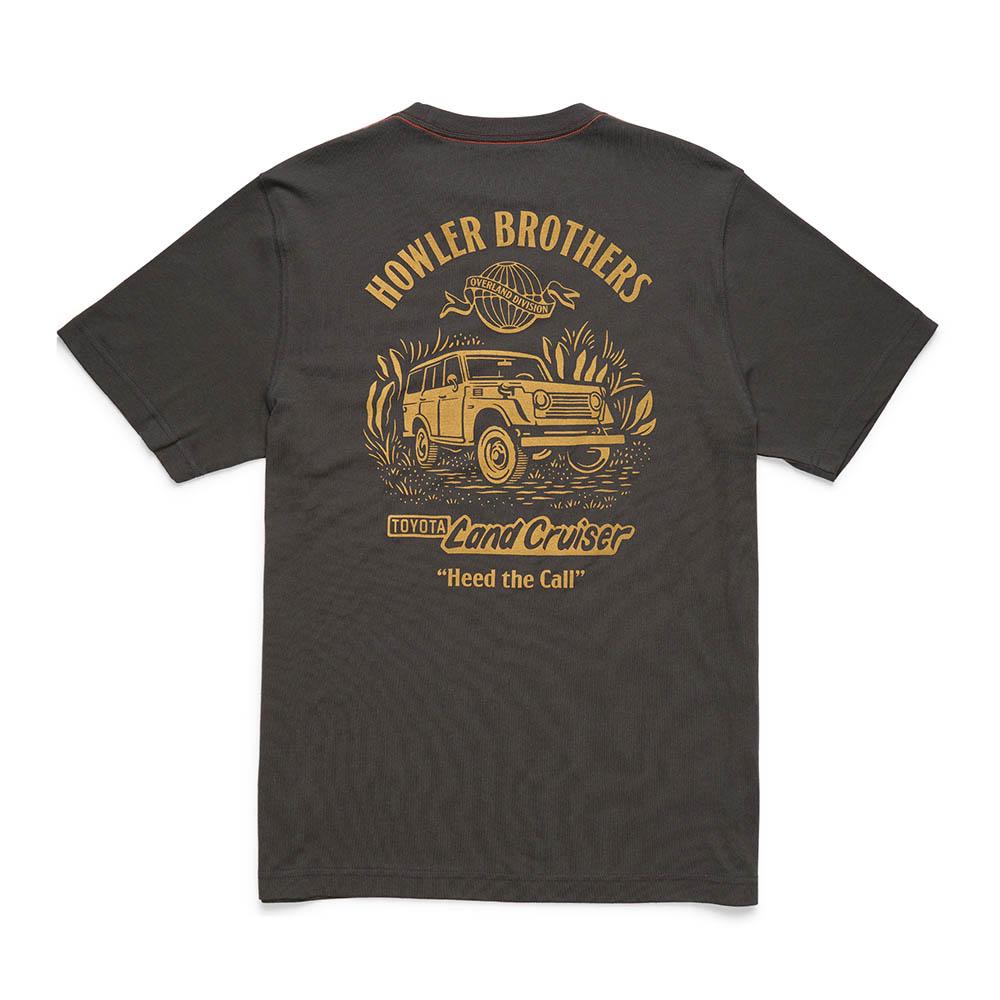Howler Brothers x Land Cruiser TShirt Men's in Antique Black
